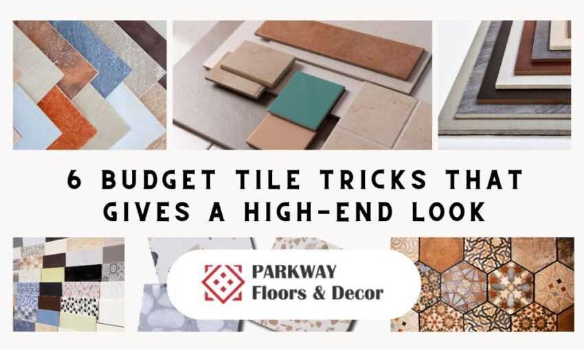 Tile Tricks High-End Look